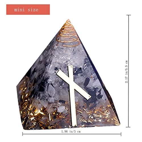 Chrikidor,Rune Pyramid，Orgone Pyramid Crystal Energy Generator Orgonite Balancing - AB Mystery