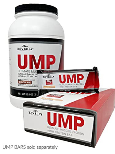 Beverly International UMP Protein Powder, Chocolate. Unique Whey-Casein Ratio Builds - AB Mystery