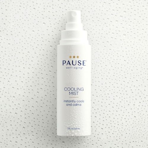 Pause Well Aging Cooling Mist | Calming Mist Spray for Cooling Skin & Stress Relief | Hot Flash Relief - AB Mystery
