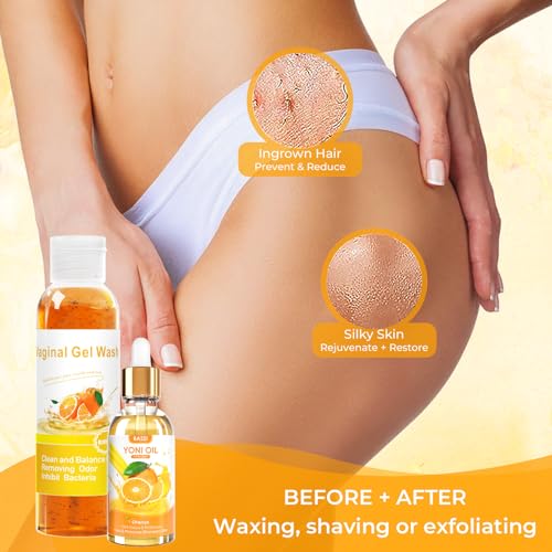 Yoni Soap & Yoni Oil & Feminine Wash Set for Women, Yoni Wash for Vaginal Ph Balance Remove - AB Mystery