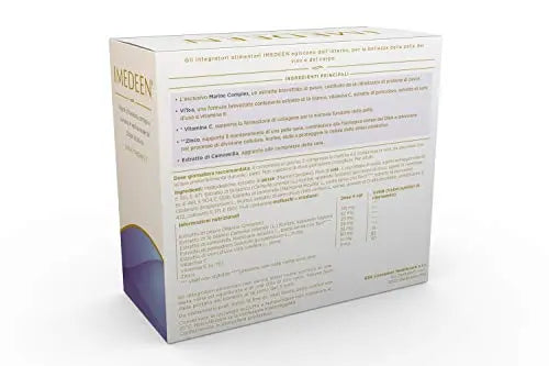 IMEDEEN Prime Renewal Anti-Aging Dietary Supplement — ViTea, Marine Complex, Vitamin C, E, and Zinc Imedeen