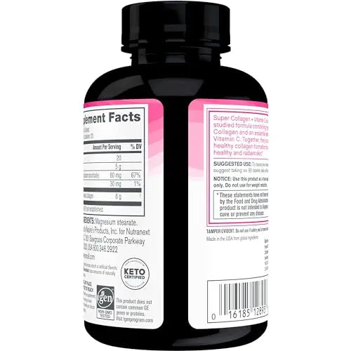 Neocell Super Collagen Vitamin C - Pack of 120 Tablets - AB Mystery