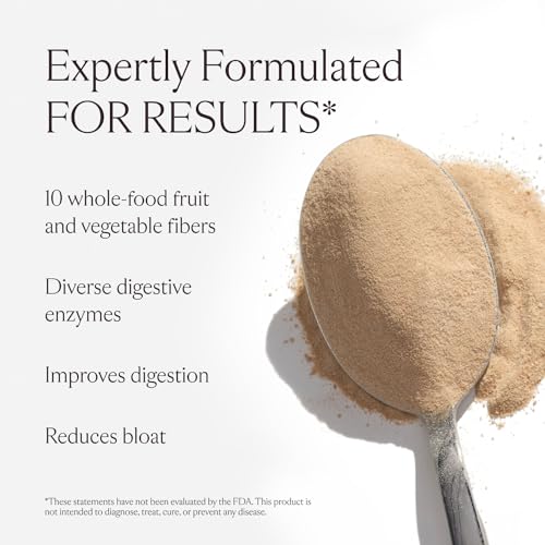 SAKARA Fiber Super Powder - Pineapple Flavor Prebiotic Fiber Powder, High Fiber - AB Mystery