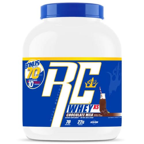 Ronnie Coleman Signature Series Whey XS Protein Powder, Pre Workout Shake Mix - AB Mystery