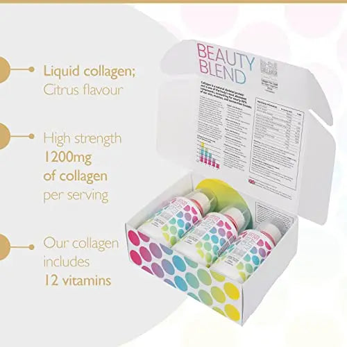 Re-Coll Collagen Liquid 10000mg - Beauty Blend by Davinia Taylor, High Strength Collagen - AB Mystery