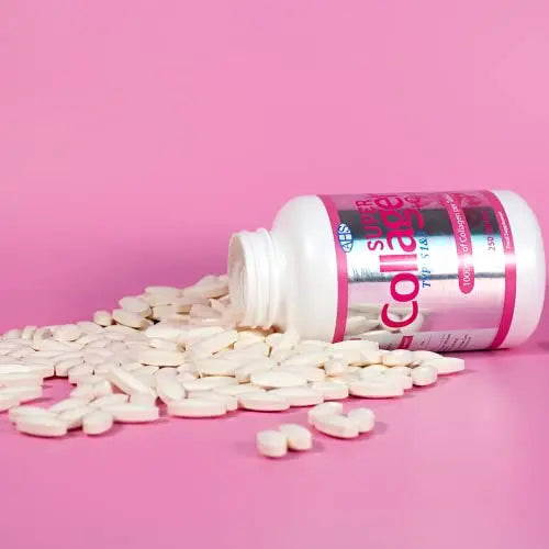 AHS Super Collagen Plus C Tablets - Pack of 250 Tablets (Also 120 + 90 Counts) 3 Sizes! 6000MG PER - AB Mystery