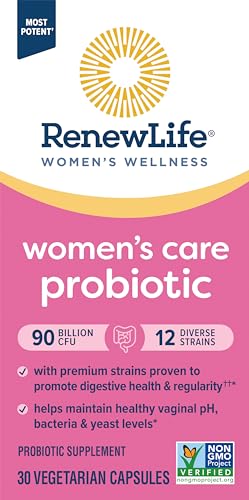 Renew Life Women's Probiotic Capsules, Supports Vaginal, Urinary, Digestive and Immune - AB Mystery