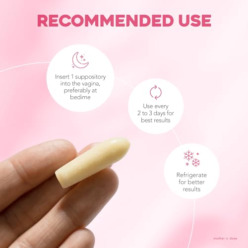 Mother's Dose Hyaluronic Acid Suppository HydraDose- Hormone Free Moisturizer - AB Mystery