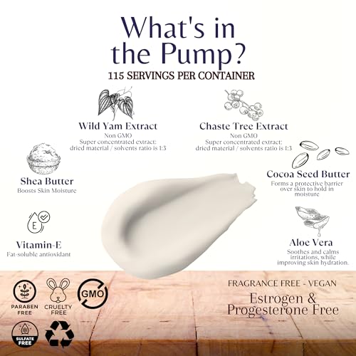 WILD YAM CREAM for Hormone Balance For Women 4.5 oz 115 serv - Barbara O'neill Recomended Potency - AB Mystery