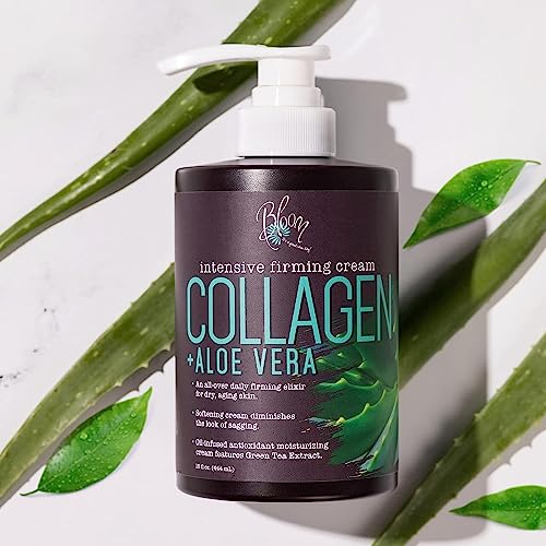 BLOOM Vitamin C Cream + Collagen Cream Body Lotion & Face Moisturizer 2PC Skincare - AB Mystery