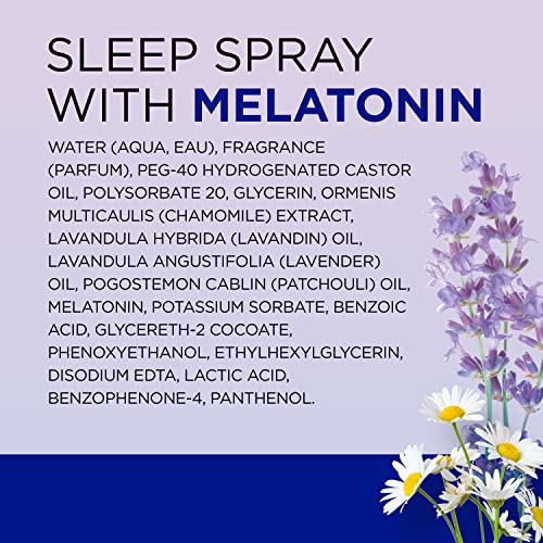 Dr Teal's Sleep Spray with Melatonin & Essential Oil Blend, 6 fl oz (Pack of 3) - AB Mystery