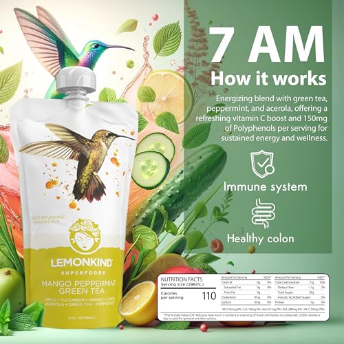 LEMONKIND 1-Day CORE Colon Juice Cleanse: Detoxing, Weight Loss Support, Boost - AB Mystery