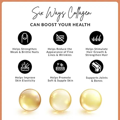 Birch & Wilde Marine Collagen Peptides for Beautiful Skin & Hair and Stronger Bones & Joints - AB Mystery