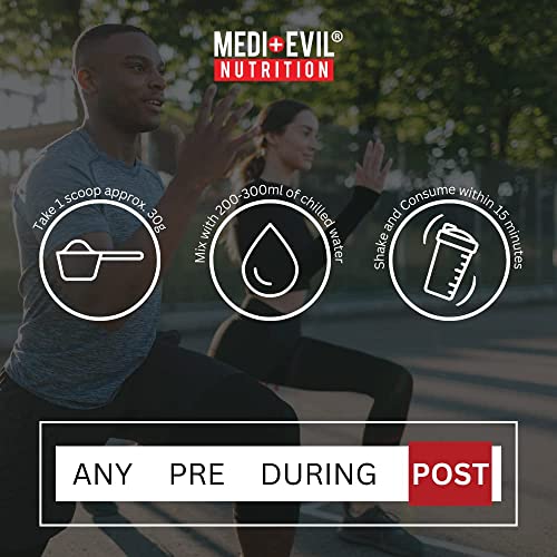Medi-Evil Nutrition Whey Dynamic Protein, Cookies and Cream Flavour, 2kg, 66 Servings Medi-Evil Nutrition