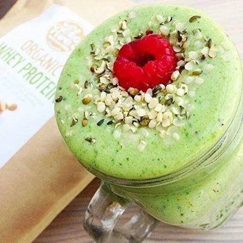 Ekopura Organic Whey Protein 500g | 80% Protein | Hormone Free, GMO-Free, Soy-Free, Additive Free Ekopura