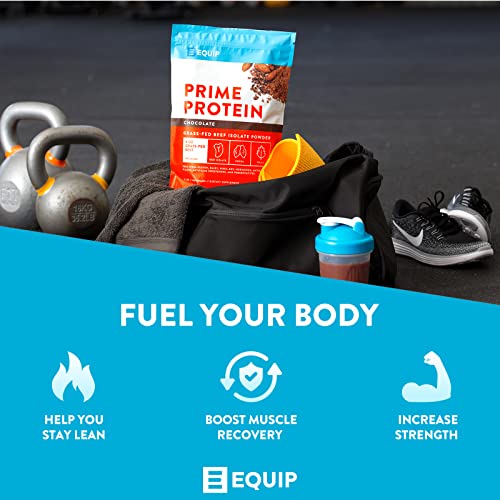 Equip Foods Prime Protein - Grass Fed Beef Protein Powder Isolate - Paleo and Keto - AB Mystery