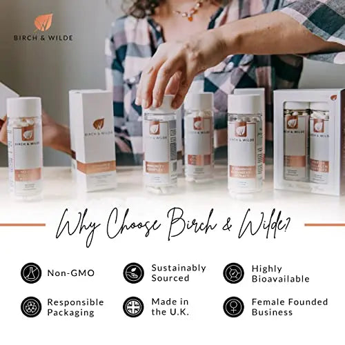 Birch & Wilde Marine Collagen Peptides for Beautiful Skin & Hair and Stronger Bones & Joints - AB Mystery