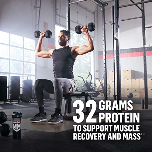 Muscle Milk Gainer Protein Powder, Chocolate, 32g Protein, 5 Pound - AB Mystery