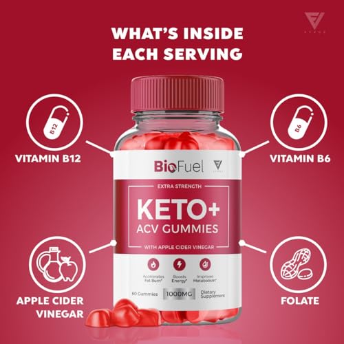(2 Pack) Biofuel Keto ACV Gummies, Biofuel Keto ACV Gummies Advanced Weight Loss