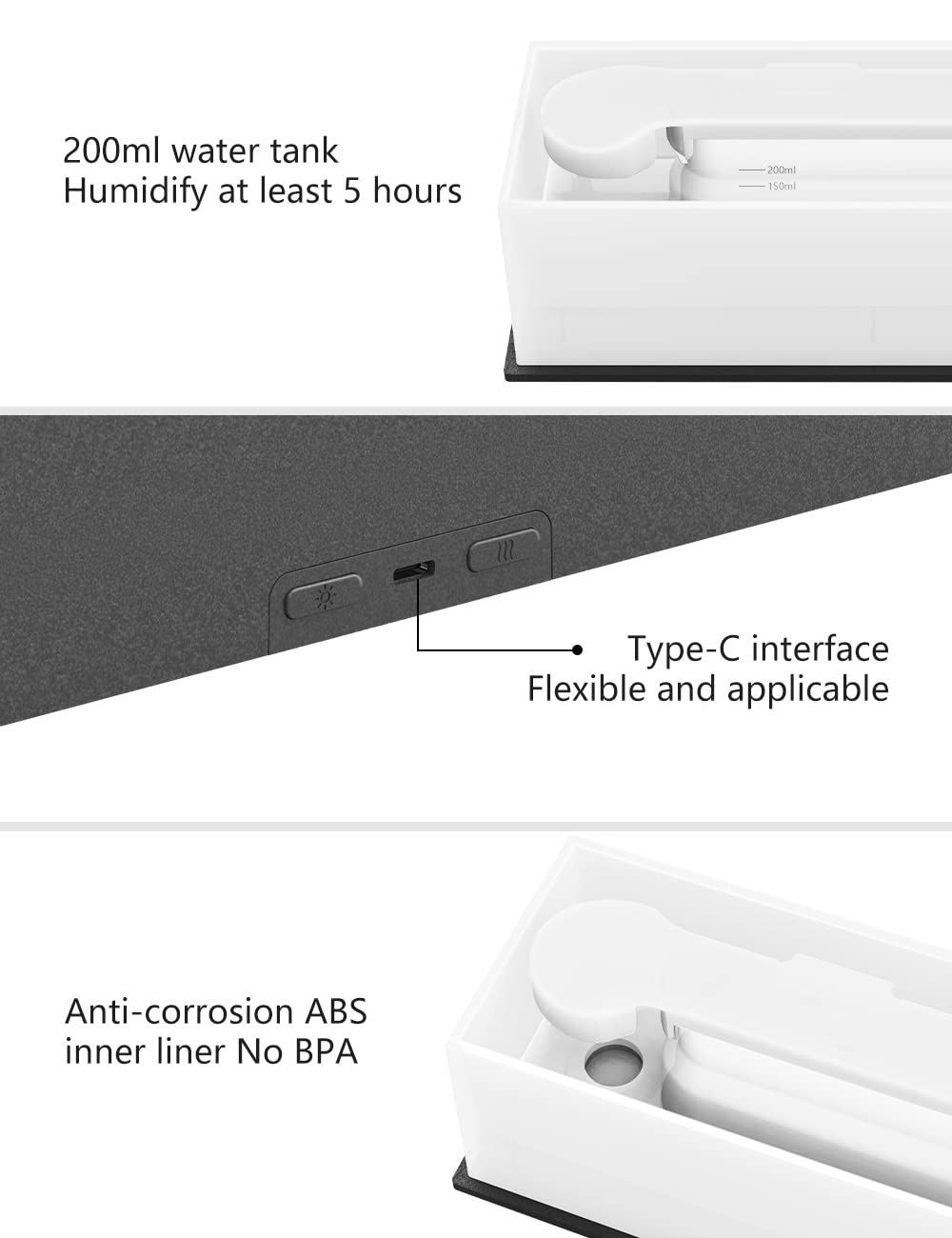 Shiawase Oil Diffuser, 200ml Flame Essential Oil Diffuser/Humidifier, Bedrock Fire Air Scent Diffuser - AB Mystery