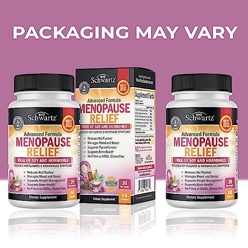 Herbal Menopause Relief for Women - Menopause Support for Mood & Hormone Balance - AB Mystery