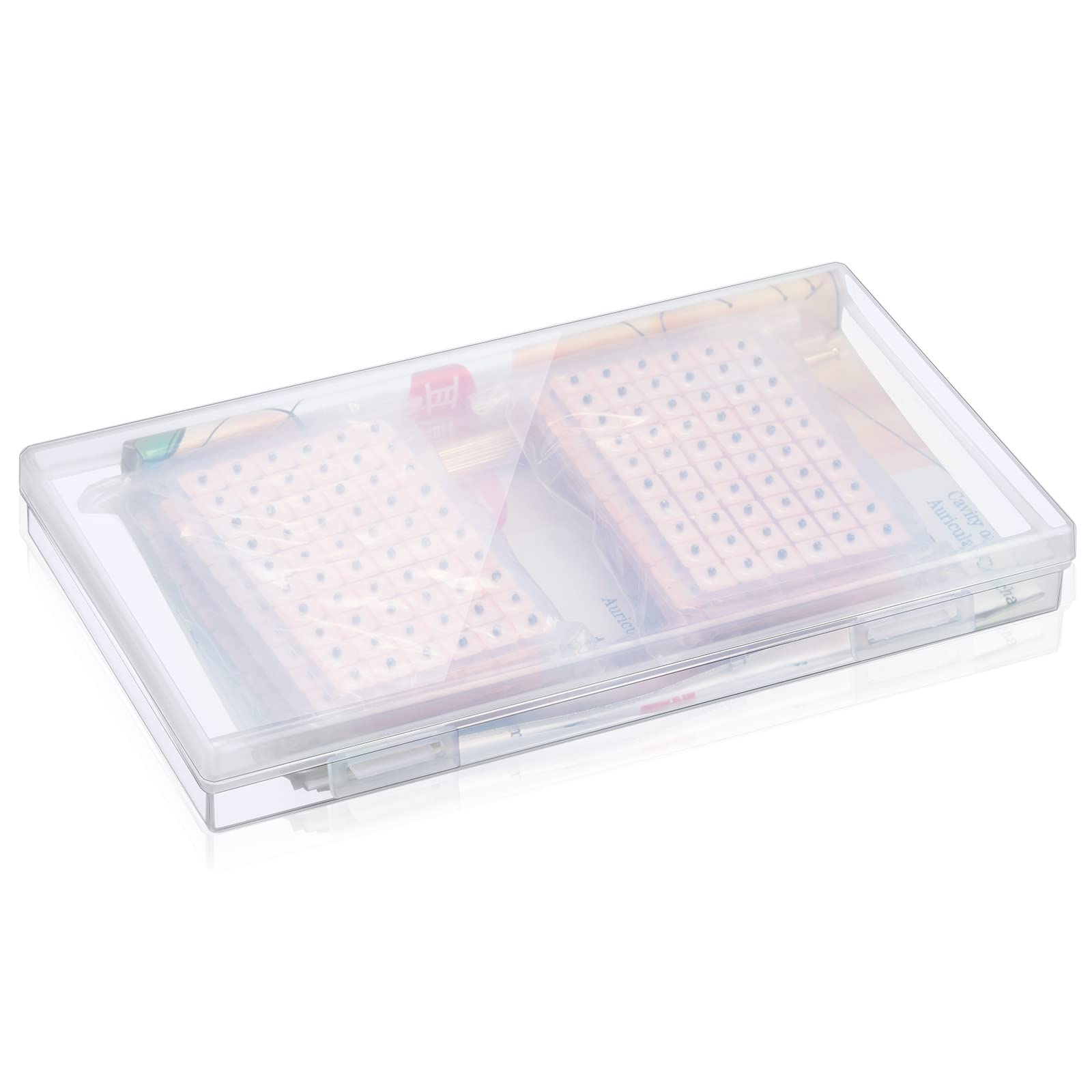 1200 Piece Acupressure Ear Beads Ear Counts Acupuncture Acupressure Tools Disposable - AB Mystery