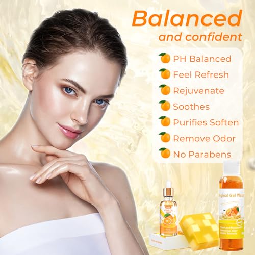 Yoni Soap & Yoni Oil & Feminine Wash Set for Women, Yoni Wash for Vaginal Ph Balance Remove - AB Mystery