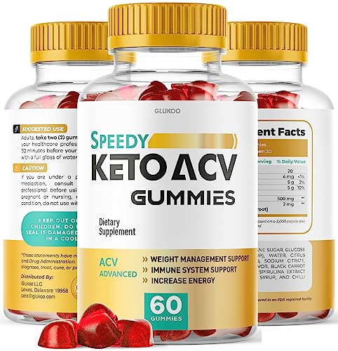 (2 Pack) Speedy Keto ACV Gummies, Speedy ACV Gummies, Speedy Keto Gummies