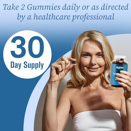 Aura · Essentials Menopause Gummy Supplements with Magnolia Bark Extract for Multi-Benefit Relief - AB Mystery
