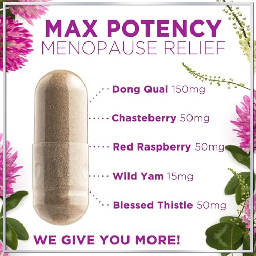 Hello Lovely! Menopause Relief for Women - Complete Menopause Supplements - AB Mystery