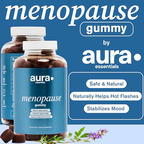 Aura · Essentials Menopause Gummy Supplements with Magnolia Bark Extract for Multi-Benefit Relief - AB Mystery