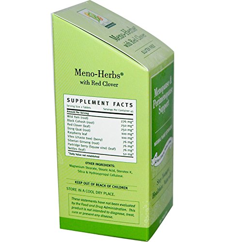 At Last Naturals Meno-Herbs with Red Clover, 90 Count - AB Mystery
