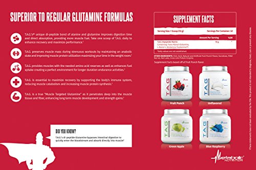 Metabolic Nutrition, TAG, Trans Alanyl Glutamine, 100% L-Glutamine Peptide Powder - AB Mystery