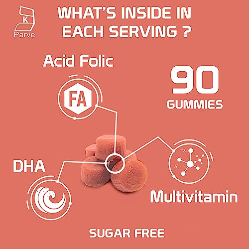 Health Dose Prenatal & Postnatal Vitamins for Pregnant and Lactating Women, DHA & Folic Acid Health Dose