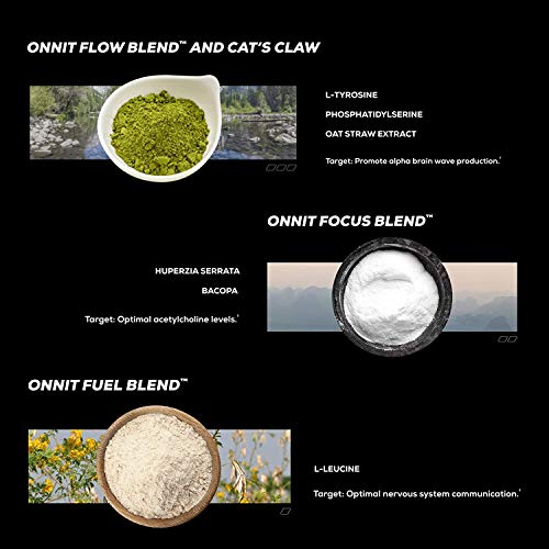 ONNIT Alpha Brain (120ct) - Over 1 Million Bottles Sold - Premium Nootropic Brain Sup - AB Mystery