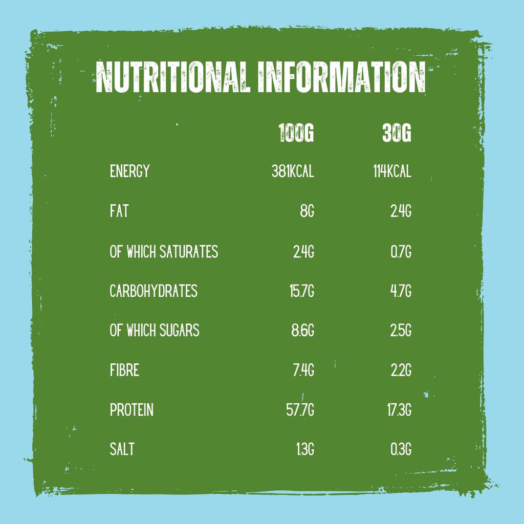 Organic & Raw Vegan Protein Blend (600g) - Chocolate Flavour - Pea, Pumpkin & Hemp Nature Captured