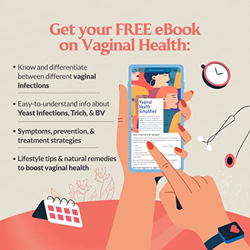 Vaginal PH Test Kit with Sterile Swabs and eBook - Vaginal PH Balance and Yeast Infection Test - AB Mystery