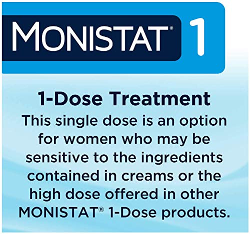 Monistat 1-Day Yeast Infection Treatment, Prefilled Applicator, 1 ea - AB Mystery