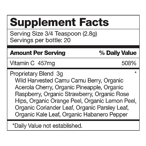 Dr. Schulze's | Super-C Plus Powder | Vitamin C Complex | Clinical Herbal Formula - AB Mystery