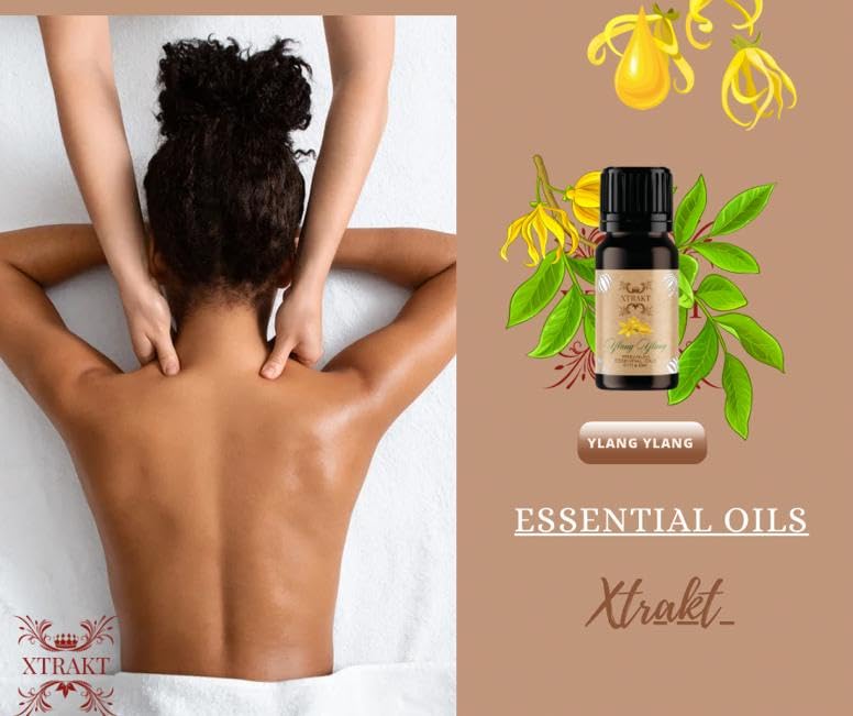 XTRAKT Pure Rose Essential Oil - Therapeutic Grade Aromatherapy Oil for Elegance and Emotional Balance - AB Mystery