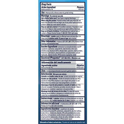 Monistat Comp Care Itch C Size 1z Monistat Complete Care Itch Cream 1z - AB Mystery