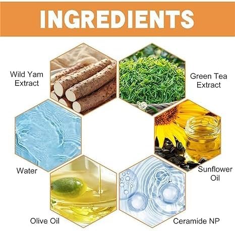 Wild Yam Cream, Annas Wild Yam Cream Organic for Women Promoting Perimenopause & Menopause - AB Mystery