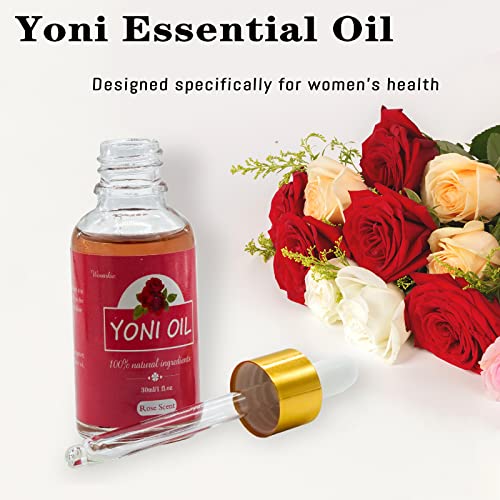 2 Packs Yoni Oil for Women, All Natural Feminine Oil Intimate Deodorant for Women, Ph Balanced - AB Mystery