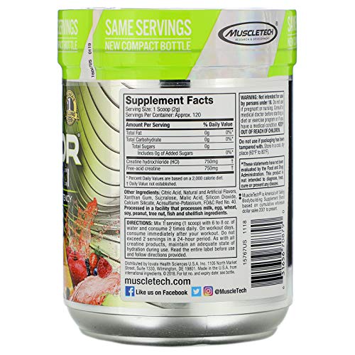 MuscleTech Cell-Tech Creactor - Creatine HCl Formula - Muscle Builder for Men & Women - AB Mystery