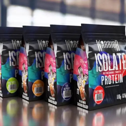 Warrior, Ultra-Pure Whey Protein Isolate 500g - Refreshing Fruit Protein - High Protein Low Carb Warrior