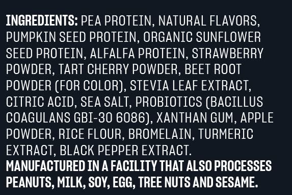 Vega Premium Sport Protein Berry Protein Powder, Vegan, Non GMO, Gluten Free Plant - AB Mystery