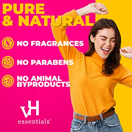 vH essentials Boric Acid + Tea Tree Vaginal Suppositories - Prebiotics Formula with Lactic Acid - AB Mystery