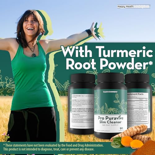 Pro Puravive Slim Cleanse - 90 Day Supply - Our Best Gentle Full Body Detox Cleanse - AB Mystery