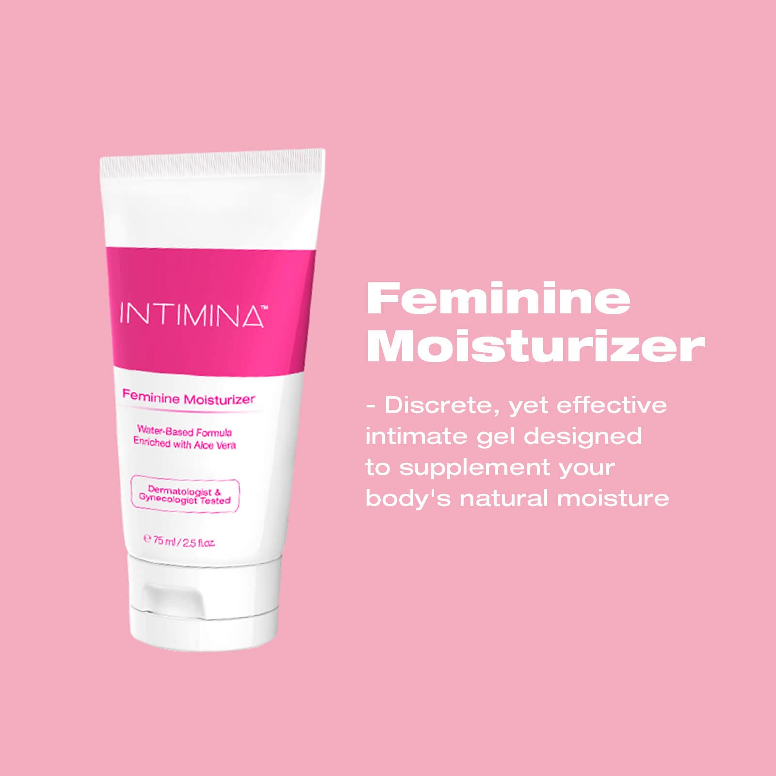 Intimina Feminine Moisturizer - Vaginal Moisturizer - Personal Lubricant for Women Water Based Lubrication - AB Mystery
