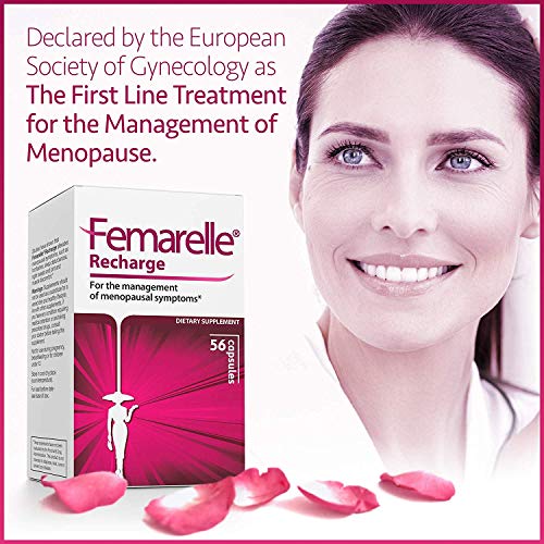 Femarelle Recharge - Non Hormonal Natural Menopause Supplements for Women -1 Month Supply - AB Mystery
